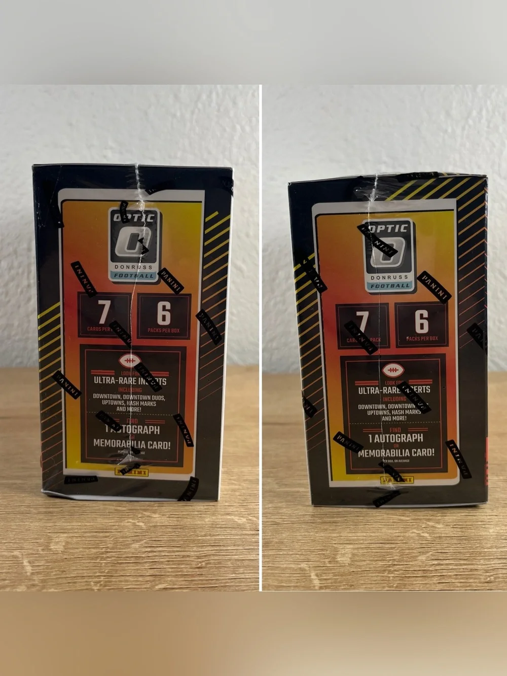 2024 Panini Donruss Optic NFL Football Mega Box Green Hyper Parallels SEALED